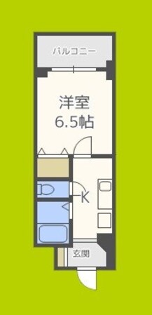 アクティ江之子島の物件間取画像